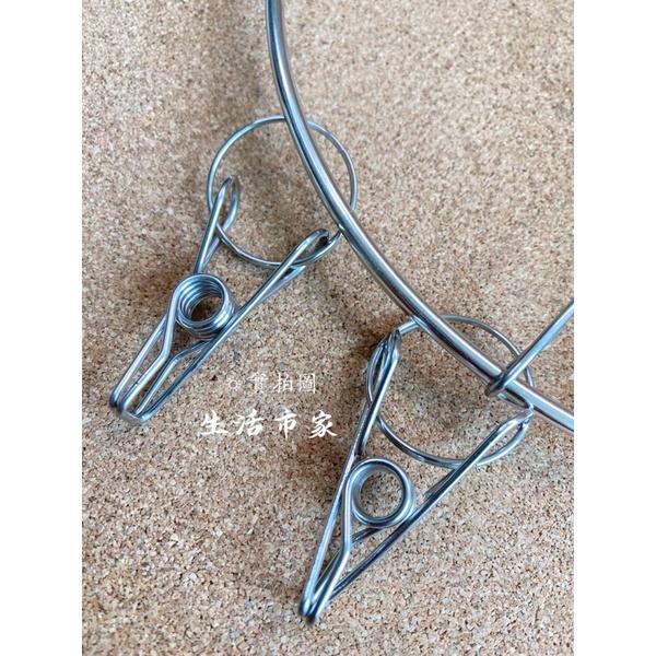 現貨 10夾 圓形 / 方形 吊襪架 吊衣架 曬襪架 不鏽鋼襪架 不鏽鋼衣夾 衣夾 衣架 曬衣架 方形曬襪架-細節圖9