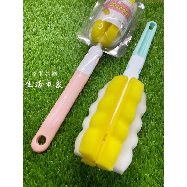 現貨 可替換式耐用杯刷 海綿杯刷 瓶刷 保溫瓶刷 奶瓶刷 杯刷 刷子 替換式杯刷 可掛式杯刷 棉杯刷 奶瓶杯刷-細節圖2