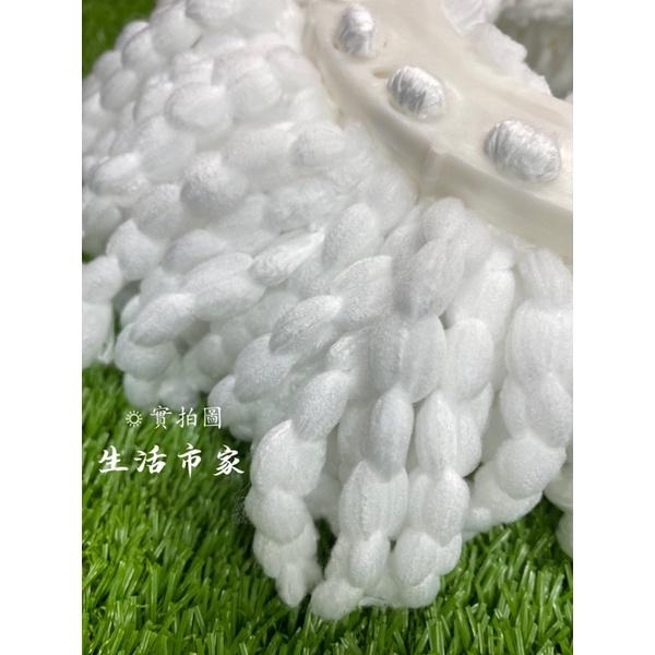 現貨 2入 好樂拖 通用拖把布 360度 拖把布 好神拖 拖把頭 拖把布盤 替換拖把布頭 旋轉脫水 超細纖維 拖把布-細節圖7
