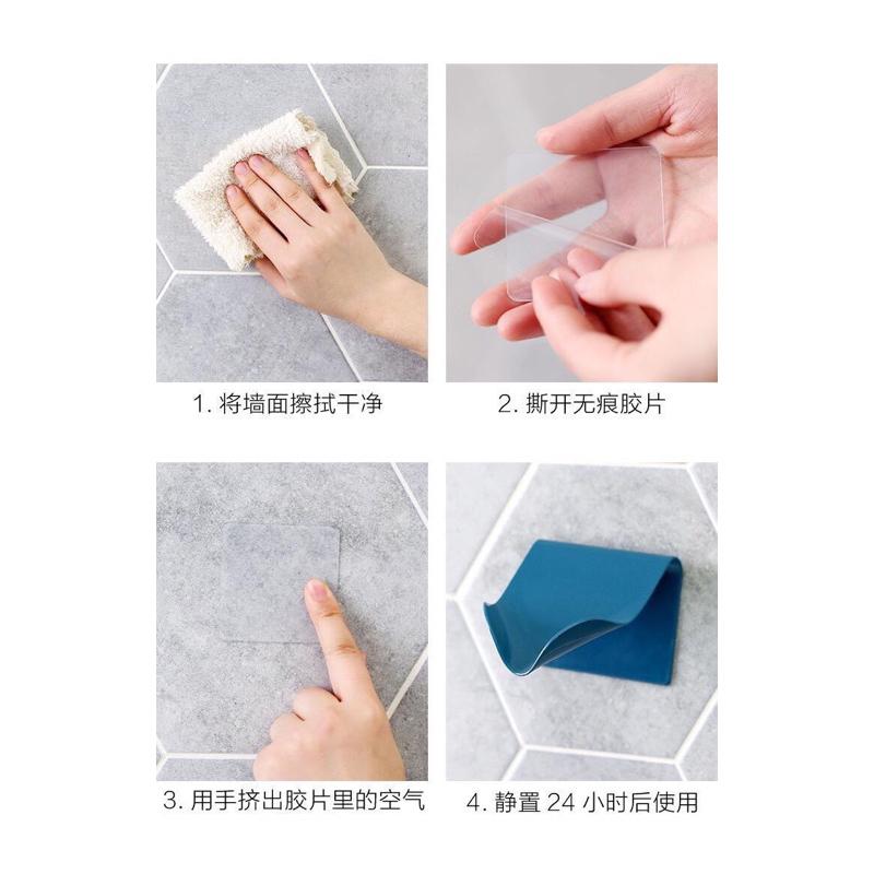 現貨 不留痕斜面香皂架 附無痕貼片 香皂架 肥皂架 斜面肥皂架 無痕肥皂架 無痕香皂架-細節圖2