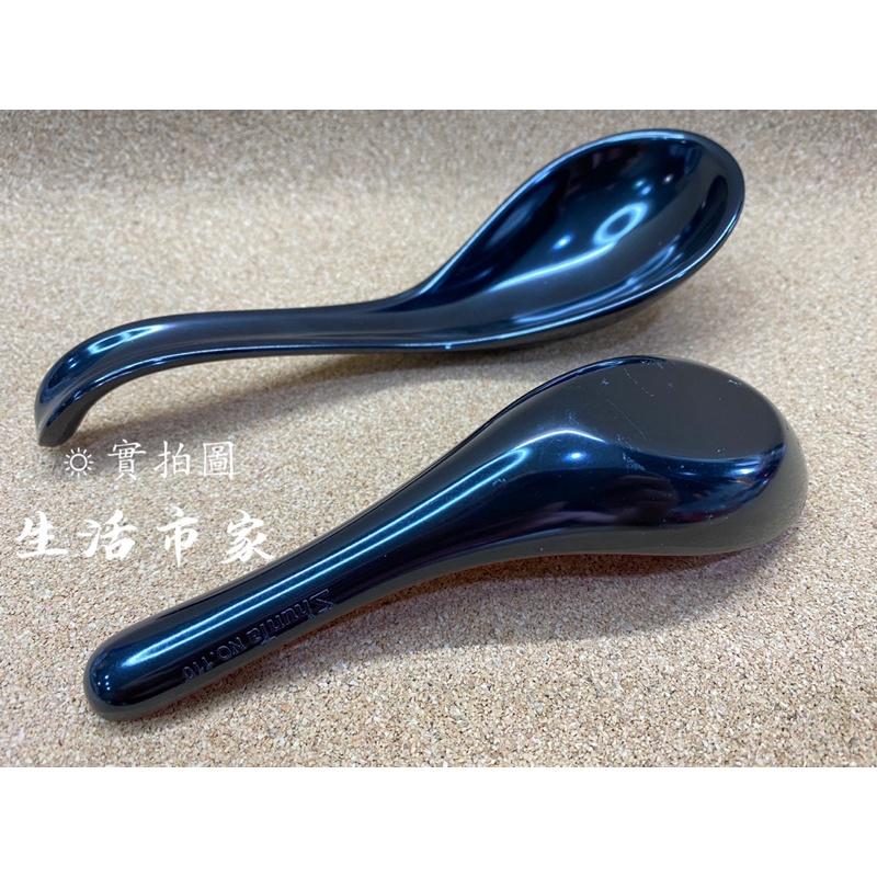 現貨 美耐皿湯匙 小吃店湯匙 湯匙 雙色湯匙 湯匙 餐具 帶勾湯匙-細節圖6