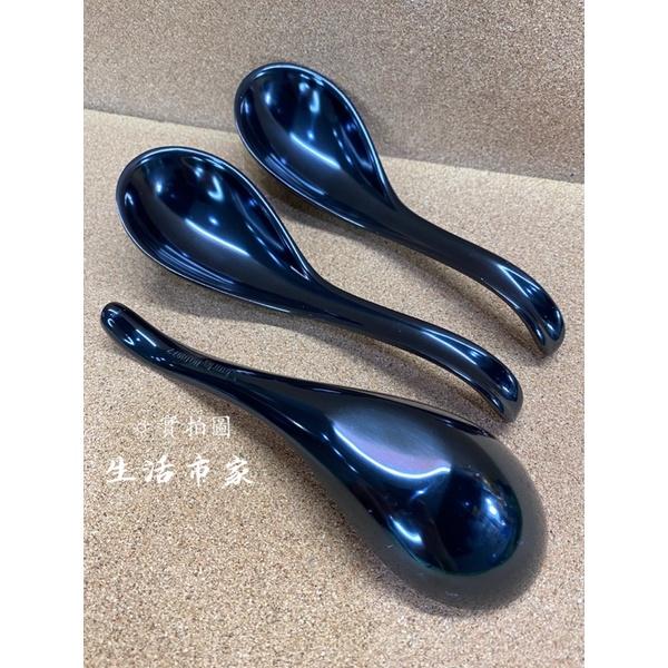 現貨 美耐皿湯匙 小吃店湯匙 湯匙 雙色湯匙 湯匙 餐具 帶勾湯匙-細節圖9