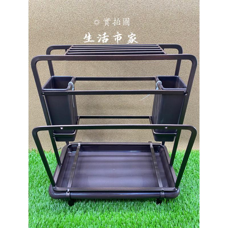 現貨 多功能刀架 鐵製刀架 筷籠架 菜刀架 廚房收納架 掛架 瀝水架 刀架 收納架-細節圖3