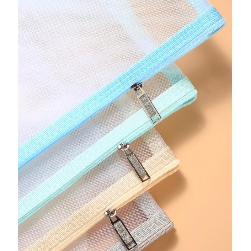 現貨 A5 / A6 手提雲朵單層網紗資料袋 收納袋 票據袋 文件袋 資料袋 收納袋 拉鏈袋 分類袋-細節圖5