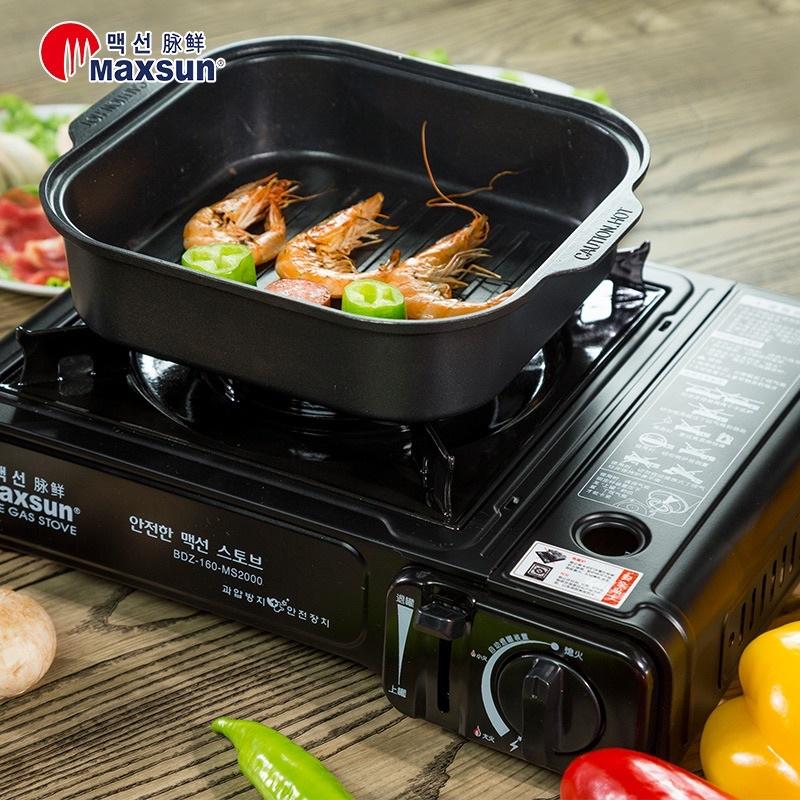 現貨 煎烤煮 妙管家 萬用煎烤鍋 21cm / 24cm 煎烤鍋 煎鍋 烤鍋 露營鍋 萬用鍋 烤煮鍋-細節圖3