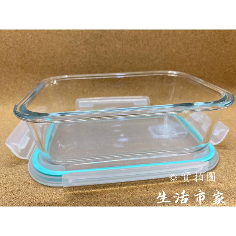 現貨 1040ml 長型玻璃保鮮盒 高硼矽耐熱玻璃盒 防漏保鮮盒 玻璃保鮮盒 微波保鮮盒 保鮮盒 食材保存盒 密封盒-細節圖7