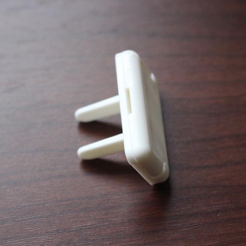 現貨 10入 2孔 插座安全蓋 台灣規格 拉環安全蓋 插座保護蓋 插座防塵塞 插座蓋 防漏電插座蓋-細節圖9