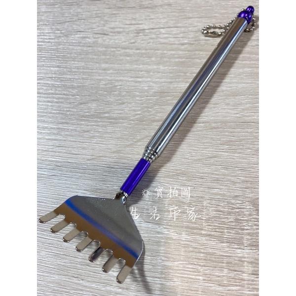台製 七爪五節伸縮抓背器 附耳扒 不鏽鋼抓背器 抓癢耙 5節 伸縮不求人 抓背器 伸縮抓癢棒 抓癢器 抓癢器-細節圖6