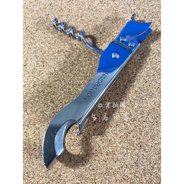 上龍 三德罐切 三用 開紅酒 開罐器 開瓶器 不鏽鋼罐切 多用途罐切 開罐 簡易開瓶-細節圖5