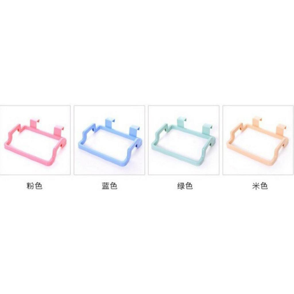 廚房 簡便 垃圾袋掛架 毛巾掛架 抹布掛架 充分利用空間 門櫃掛 垃圾架-細節圖5