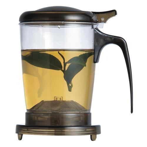 現貨 600ML 快速沖泡杯 智慧型出水 沖泡壺 泡茶壺  茶葉杯 茶葉壺 濾茶壺 沖茶杯 沖茶器 花茶壺 台灣製造-細節圖4