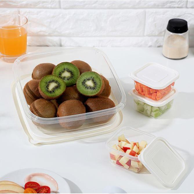 現貨 台灣製造 嚴選 青松 方型 圓形 長形 嬰兒 副食品 微波保鮮盒 好收納 可疊放 節省空間-細節圖7