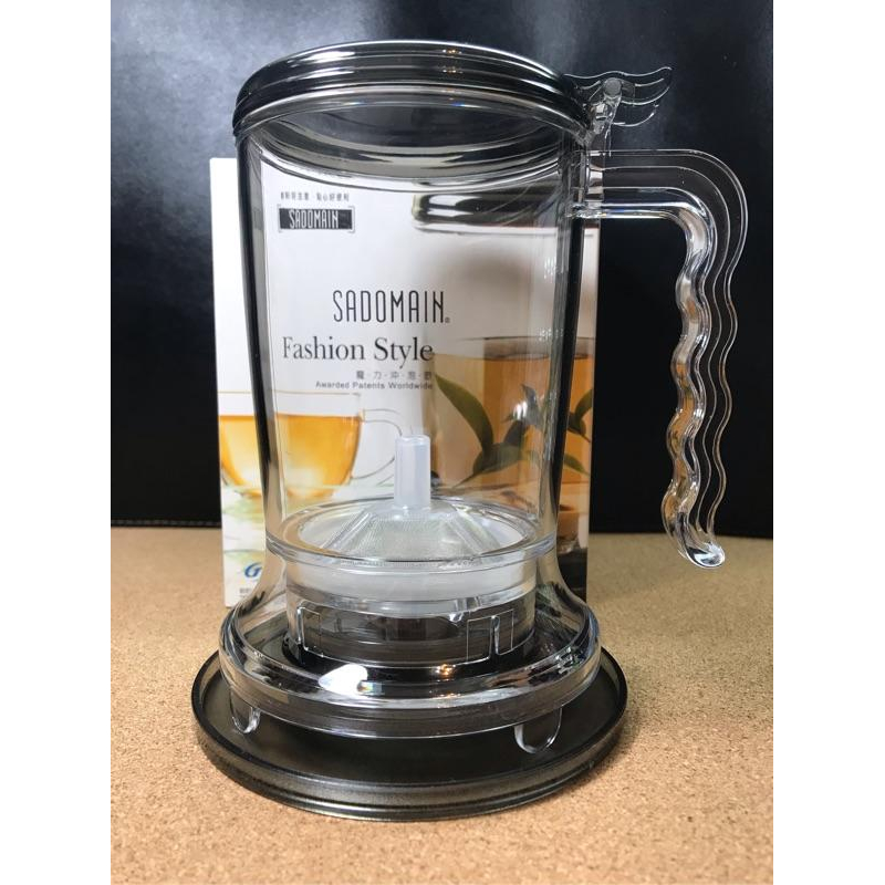 台灣製造 專利精品 魔力沖泡壺 沖泡壺 茶葉 咖啡 泡茶壺 花茶壺 咖啡壺 沖泡茶 ㄧ體成型 耐高溫-細節圖2