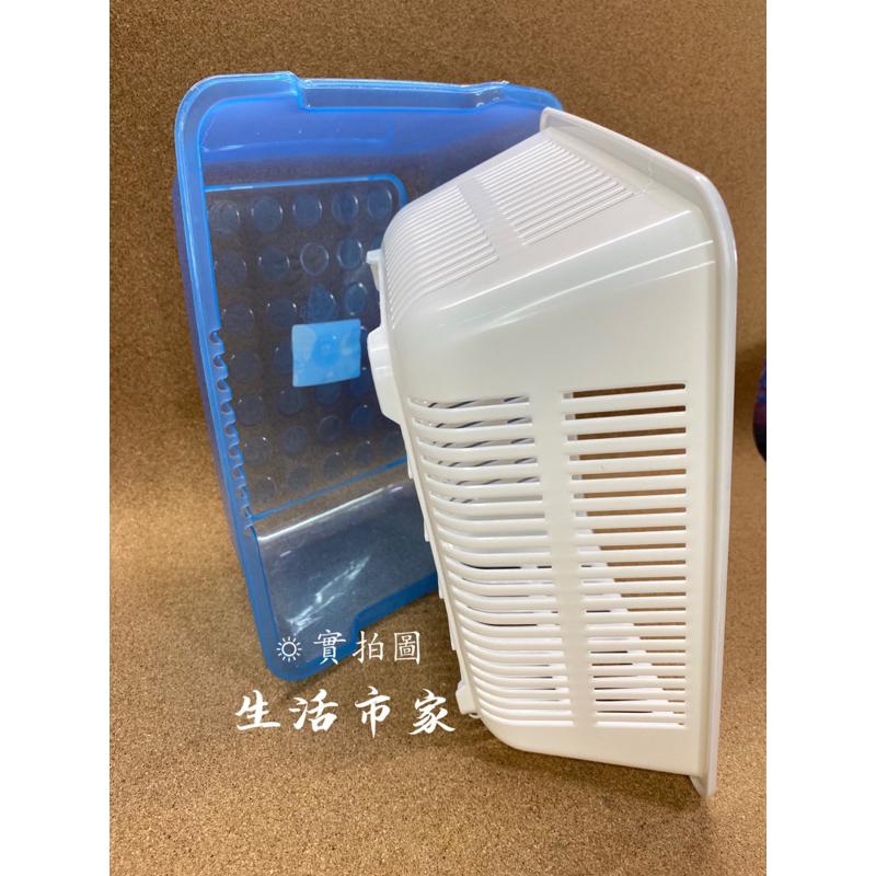 現貨 雙層瀝水 方形雙層盆 蔬果籃 瀝水籃 洗菜籃 濾水 雙層籃 雙層瀝水 分離式 多用途-細節圖3