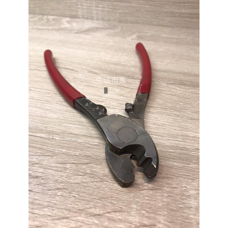現貨 電纜鉗 6吋 8吋 工程 家庭 DIY 電纜線 電纜剪 電線 軟塑膠 鋼絲鉗 專用鉗-細節圖3