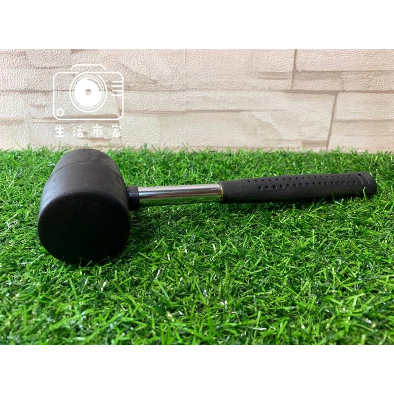 現貨 橡膠槌 300g  400g 不銹鋼橡膠槌子 不傷表面 橡膠錘 塑膠鎚 鐵錘子 橡皮鎚 榔頭 露營 汽機車修繕-細節圖3