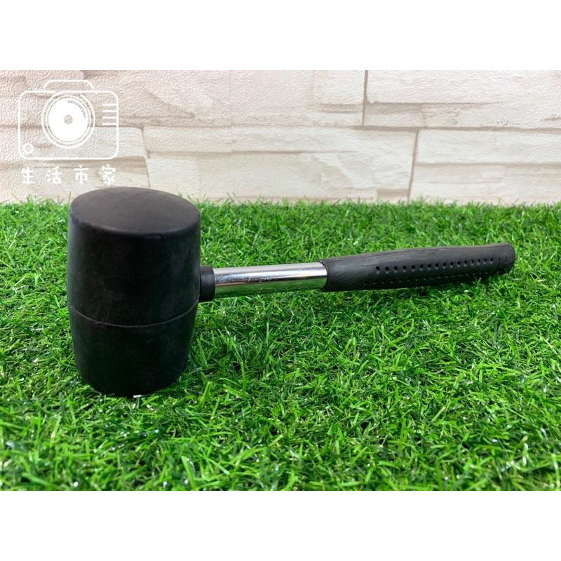 現貨 橡膠槌 300g  400g 不銹鋼橡膠槌子 不傷表面 橡膠錘 塑膠鎚 鐵錘子 橡皮鎚 榔頭 露營 汽機車修繕-細節圖6
