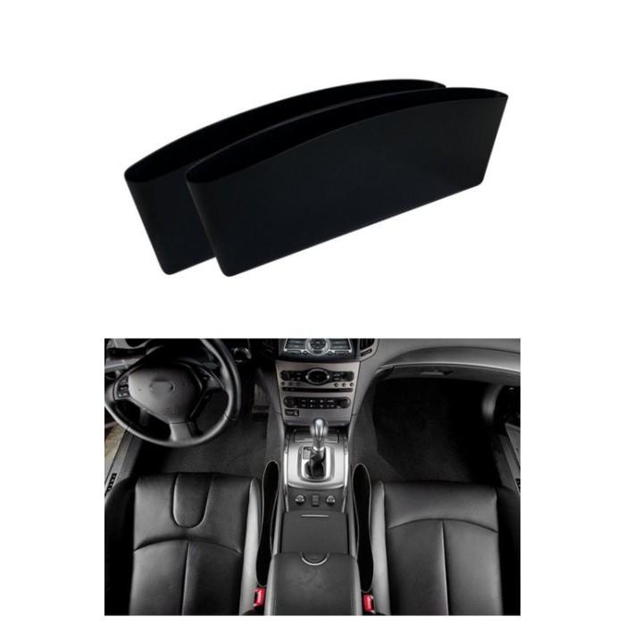 現貨 台灣製造 車用隙縫收納盒 車縫收鈉 每組2入 汽車 座椅 隙縫 收納盒 置物盒 座椅隙縫塞 汽車收納 椅縫收納-細節圖2