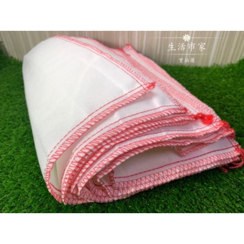 現貨 廚房抹布 40x38 清潔巾 白抹布 去油布 除垢布 抹布 廚房布 廚房專用 台灣製造-細節圖3