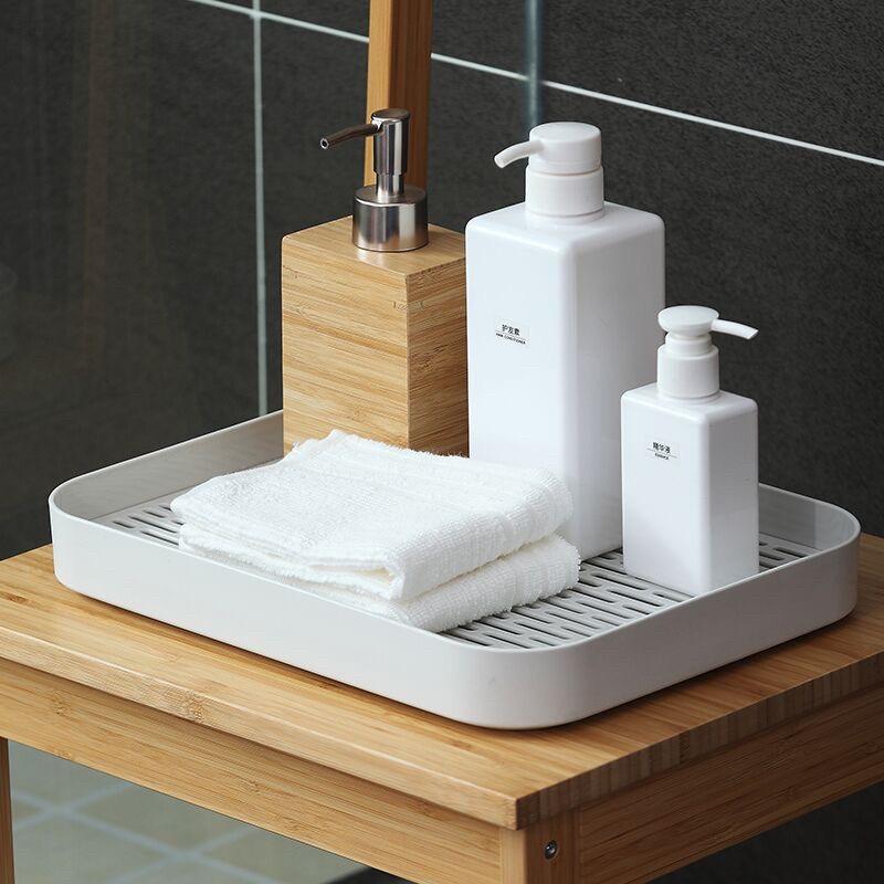 現貨 即淨瀝水盤 長型 小 中 大 加高 深型 瀝水盤 瀝杯架 瀝水架 瀝水托盤 瀝水架 水杯架 置物盤 碗盤架-細節圖6