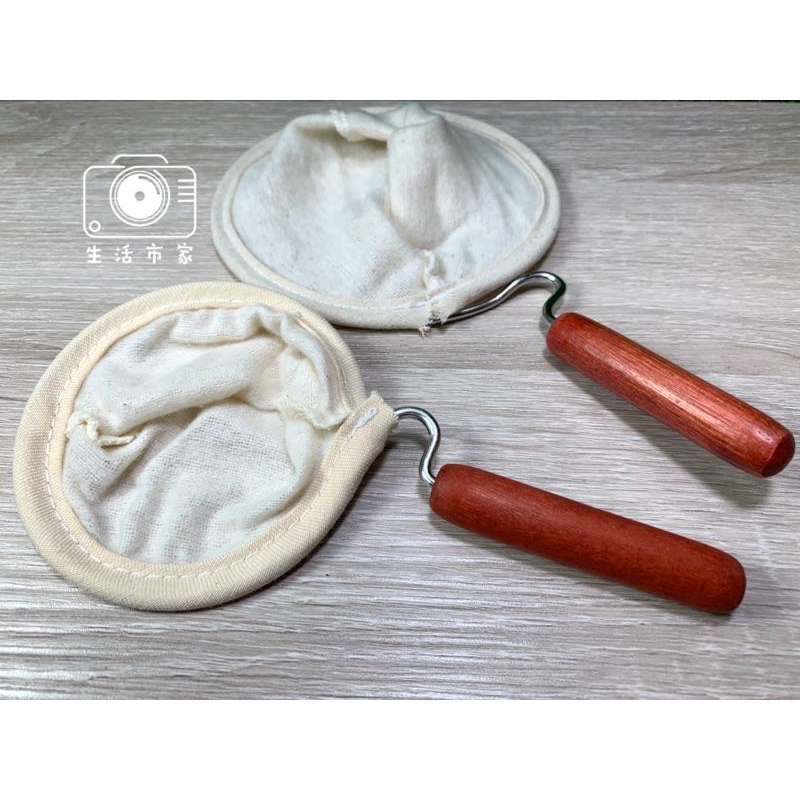 現貨 台灣製造 元素咖啡過濾組 1-2人 3-4人 咖啡濾布 咖啡過濾 厚實棉布 過濾殘渣 咖啡-細節圖4