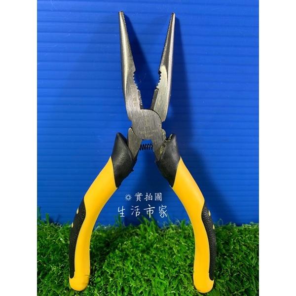 DIY 工具 6吋 虎柄 鋼絲鉗 尖嘴鉗 斜口鉗 老虎鉗 三款 機械 居家 水電 維修-細節圖8