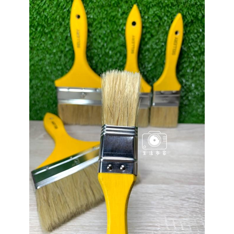 現貨 SELLERY 舍樂力 木柄油漆刷 1吋 2吋 3吋 4吋 5吋 DIY 油漆刷 居家粉刷-細節圖4