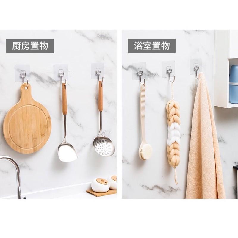 現貨 2入 小 / 大 免釘 大掛勾 無痕跡掛勾 不鏽鋼 無痕掛勾 無痕單勾 免釘掛勾 ST掛勾 單勾 大單勾-細節圖6