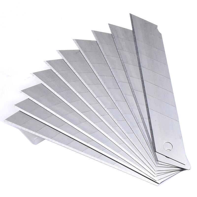 現貨 小 / 大 美工刀片 10片一盒 美工刀替換刀片 美工刀 小號美工刀片 大號美工刀片-細節圖2