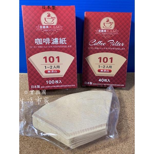 現貨 日本製 1-2人 2-4人 4-6人 金嘉美 扇形 咖啡濾紙 無漂白 扇形濾紙 錐形濾紙 咖啡過濾紙 濾紙 咖啡紙-細節圖3
