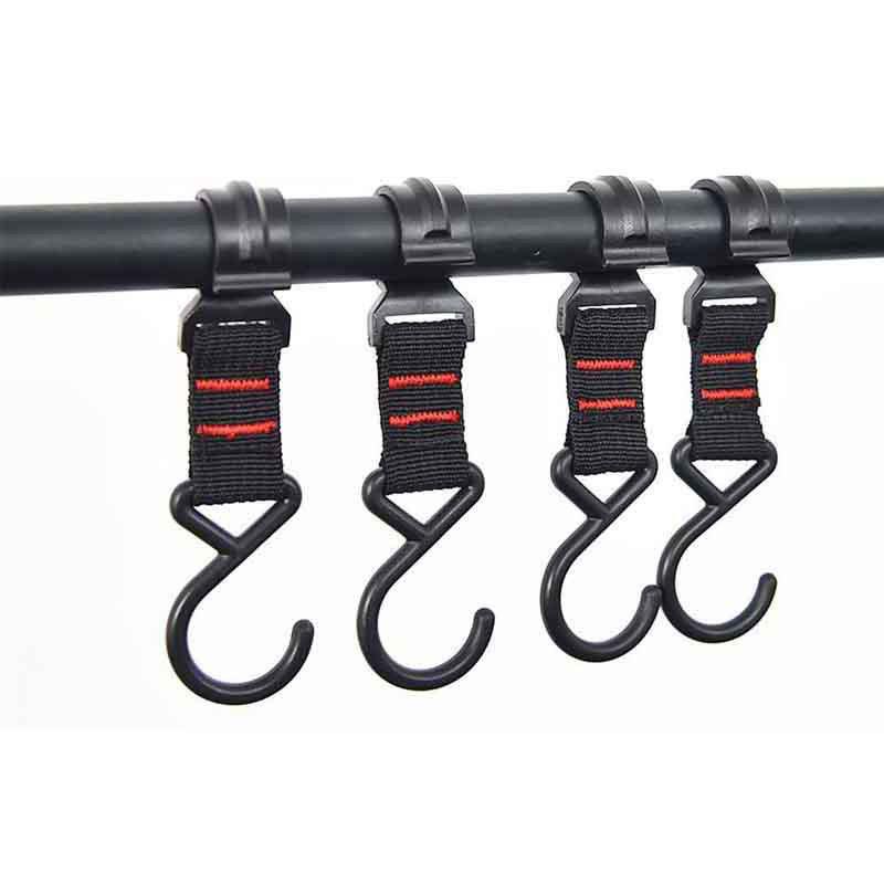 現貨 塑鋼扣環掛勾 2入 收納掛勾 置物掛勾 戶外露營置物掛勾 扣環掛勾 戶外用掛勾 露營用掛勾 多用途掛勾-細節圖4