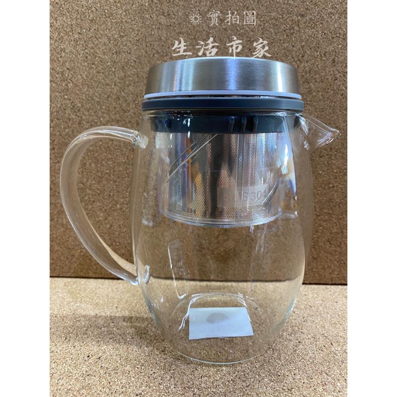 現貨 優得 600ml 鴻運泡茶壺 旋轉升降濾網 沖茶壺 泡茶壺 茶葉壺 濾茶壺 沖茶器 花茶壺 玻璃泡茶壺-細節圖9