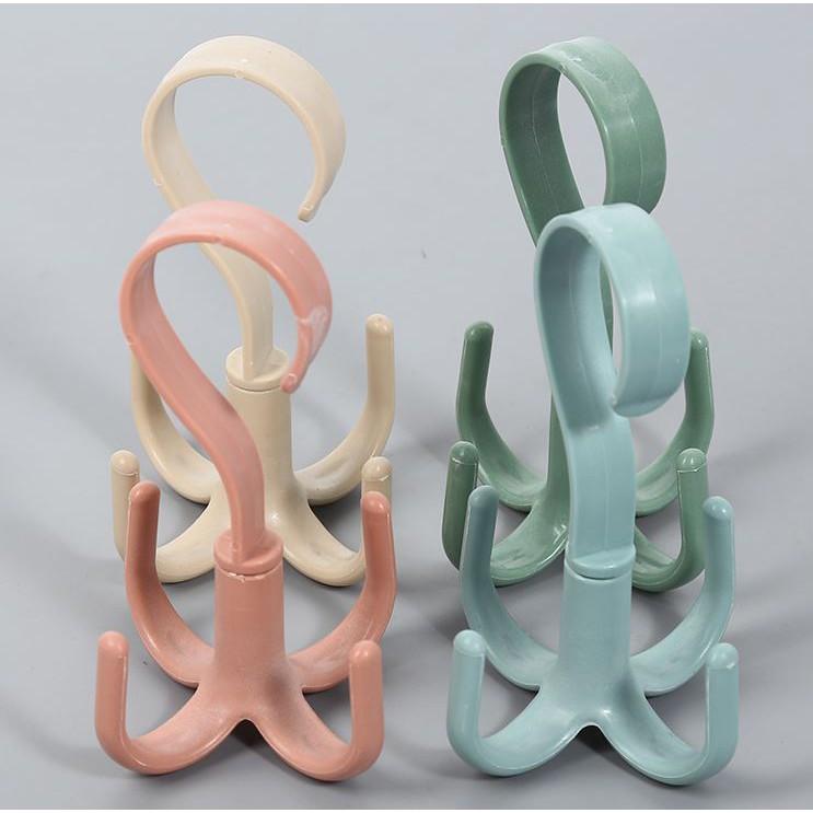 現貨 360度 旋轉 四爪 多功能 萬用鉤 掛勾-細節圖4