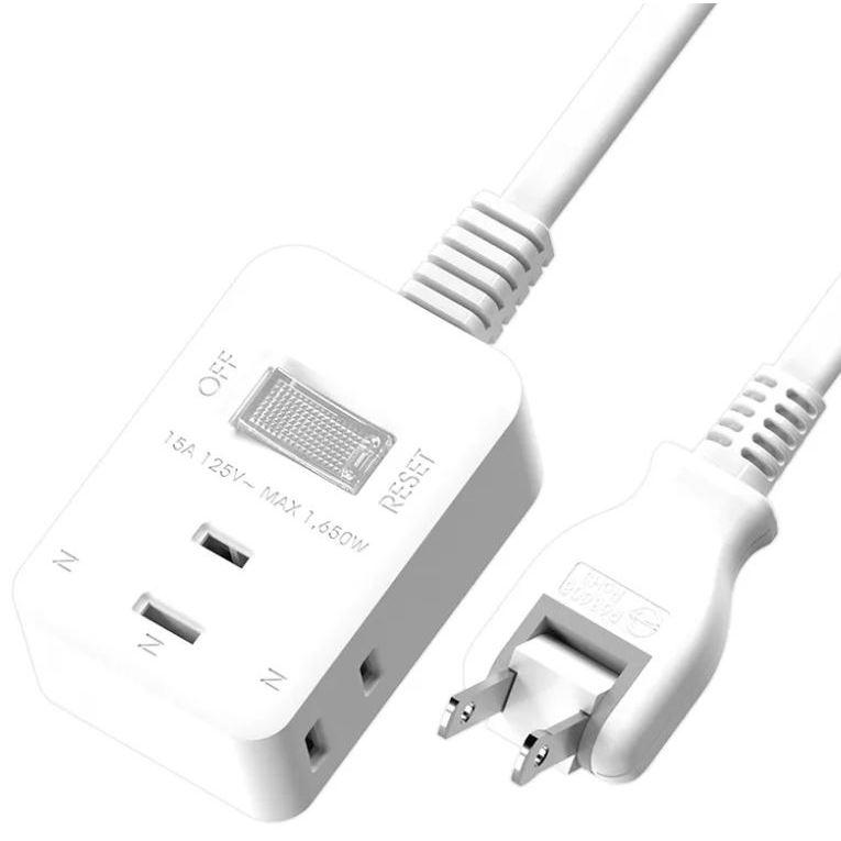 現貨 台灣製造 3尺 6尺 9尺 15尺 過載斷電 1切3座2P延長線 轉向插頭 延長線插座 延長線 三插座延長線-細節圖2