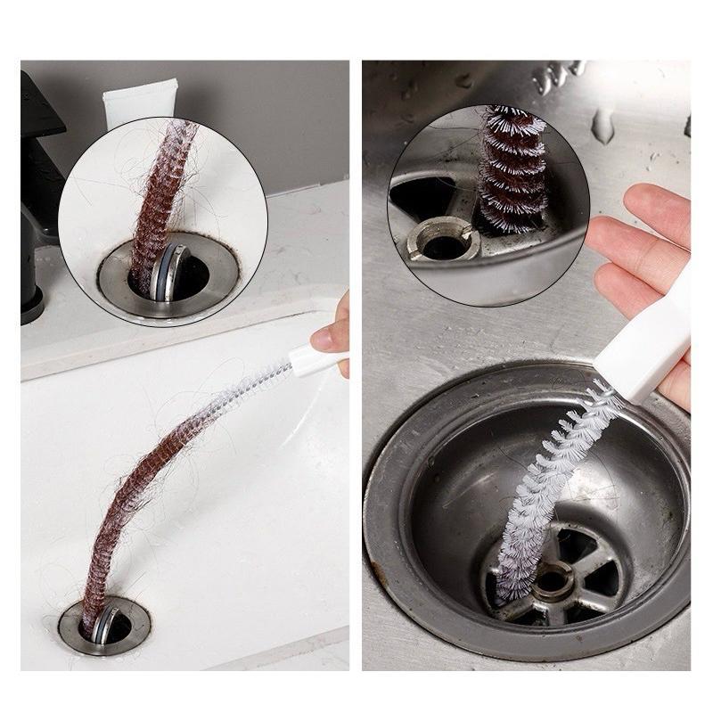 現貨 47cm 一路通 水管刷 管道清潔刷 管道毛髮刷 清潔刷 管刷 管道粗刷 管道細刷 清潔刷 粗管道刷 通管刷-細節圖8