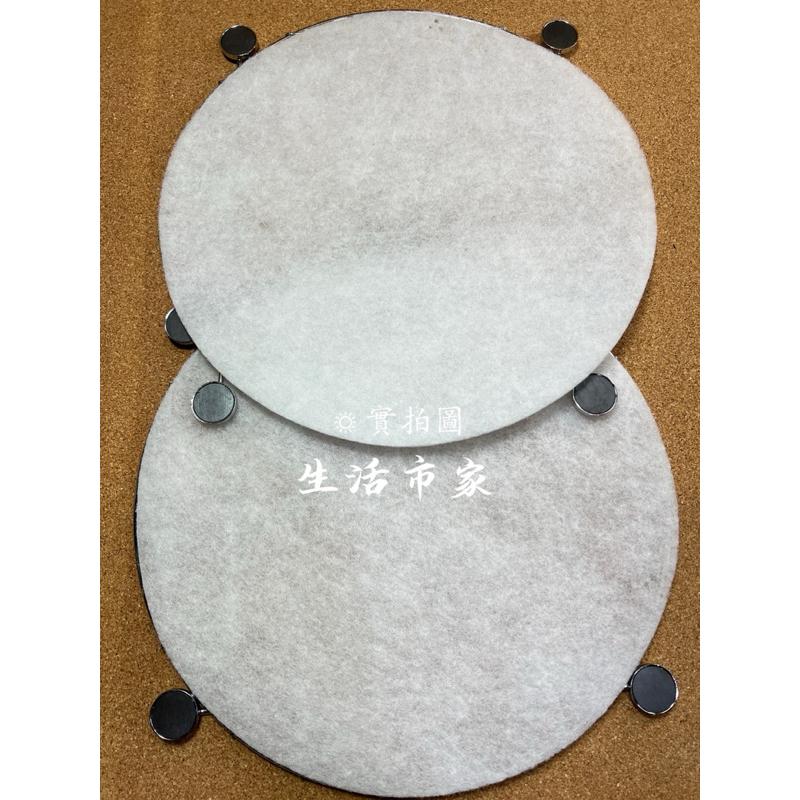 現貨 台灣製 優品 磁吸式 27cm 2片固定架+15片濾網組 過濾網 通用型 圓形過濾棉 油棉 過濾棉 排油煙機濾網-細節圖5