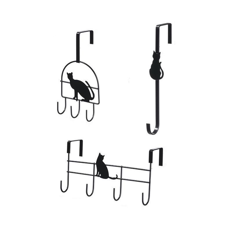 現貨 貓咪造型門後掛勾 門後勾 掛鈎 掛勾 門後掛勾 無痕掛勾 置物架 置物掛鉤 掛鉤 衣帽掛鉤 造型掛勾 置物勾-細節圖9