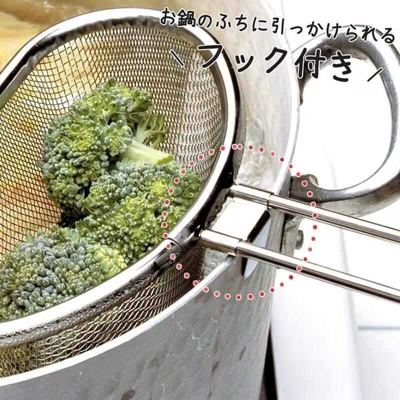 現貨 正304不鏽鋼 半圓形火鍋網杓 鍋邊濾網 火鍋撈杓 火鍋過濾網 火鍋濾網 多功能濾網 炸物網 濾網 川燙網-細節圖3