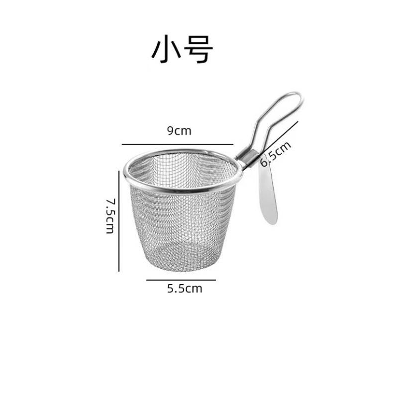 現貨 304不鏽鋼 9cm / 11cm 火鍋撈網 火鍋掛網 炸物網 掛式油炸網 濾網 過濾網 304濾網 料理用具-細節圖8