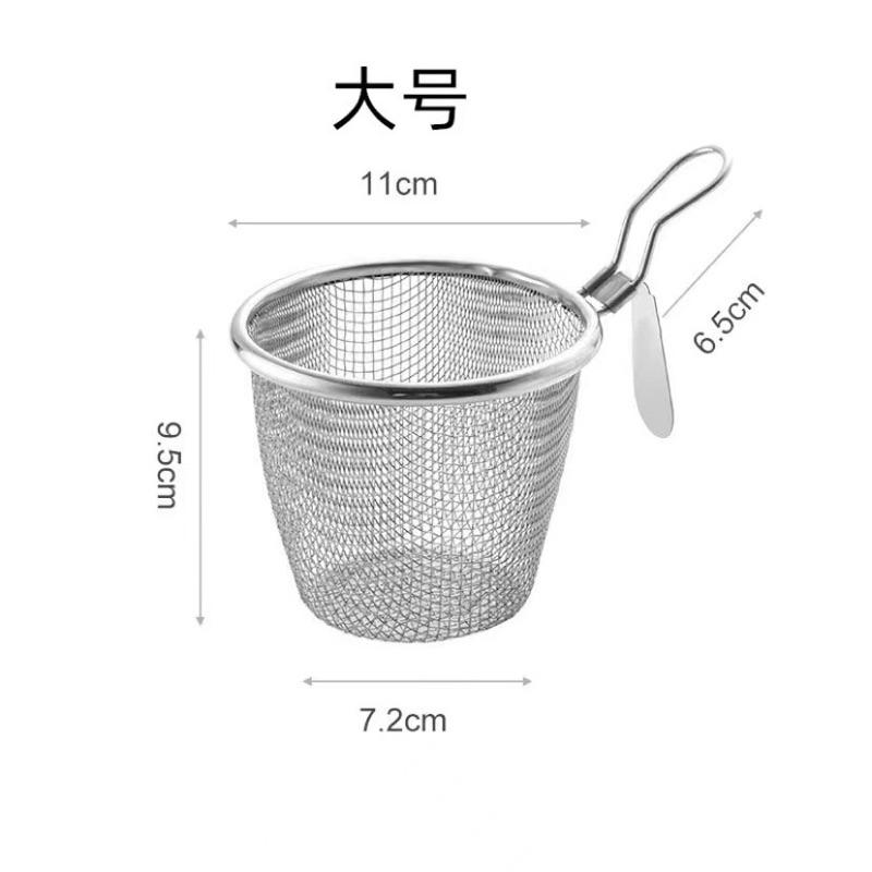 現貨 304不鏽鋼 9cm / 11cm 火鍋撈網 火鍋掛網 炸物網 掛式油炸網 濾網 過濾網 304濾網 料理用具-細節圖9