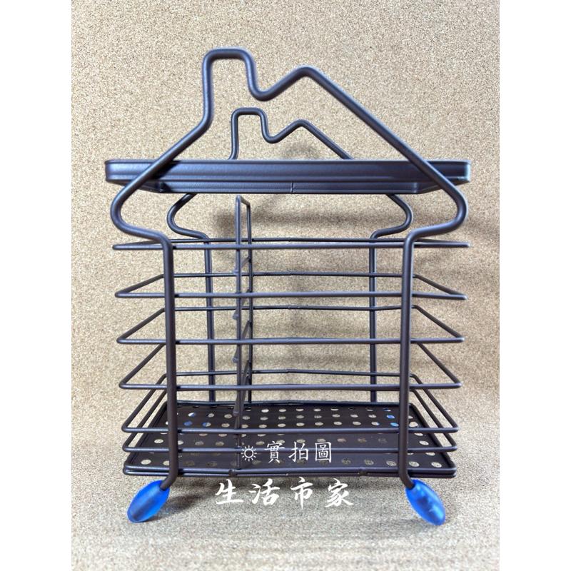 現貨 牧田 房形雙格筷籠 方型筷籠 筷筒 筷子收納 筷籠 筷子筒 收納筒 廚房收納 筷子收納 造型筷籠-細節圖3