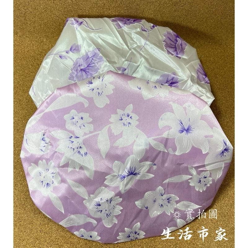 現貨 台灣製 鬆緊浴帽 特大浴帽 浴帽 彩色防水浴帽 防水帽 防潑水浴帽 沐浴帽 洗頭帽 洗澡帽 泡澡浴帽 防雨布材質-細節圖7