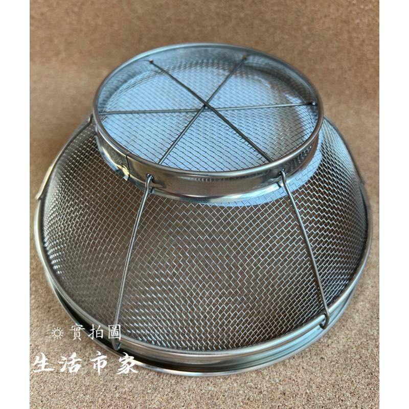 現貨 19cm 多用途 瀝水藍 / 防堵罩 / 地漏蓋 洗菜籃 瀝水盆 網籃 濾網-細節圖7