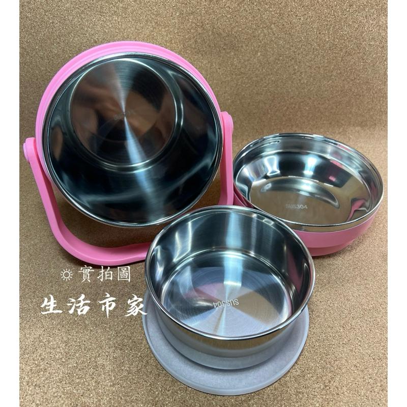 現貨 Dashiang 雙層保溫提鍋 304不鏽鋼 不鏽鋼保溫提鍋 雙層隔熱 手提湯飯盒 雙層便當盒 不鏽鋼提鍋 提鍋-細節圖7