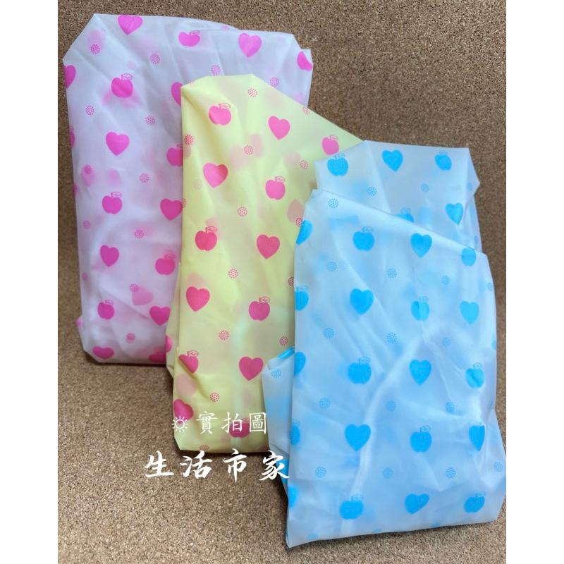 現貨 MIT台灣製 米諾諾甜心浴帽 浴帽 可愛愛心浴帽 洗澡帽 防水浴帽 泡湯帽 鬆緊帶設計 洗澡 染髮 可重複使用-細節圖6