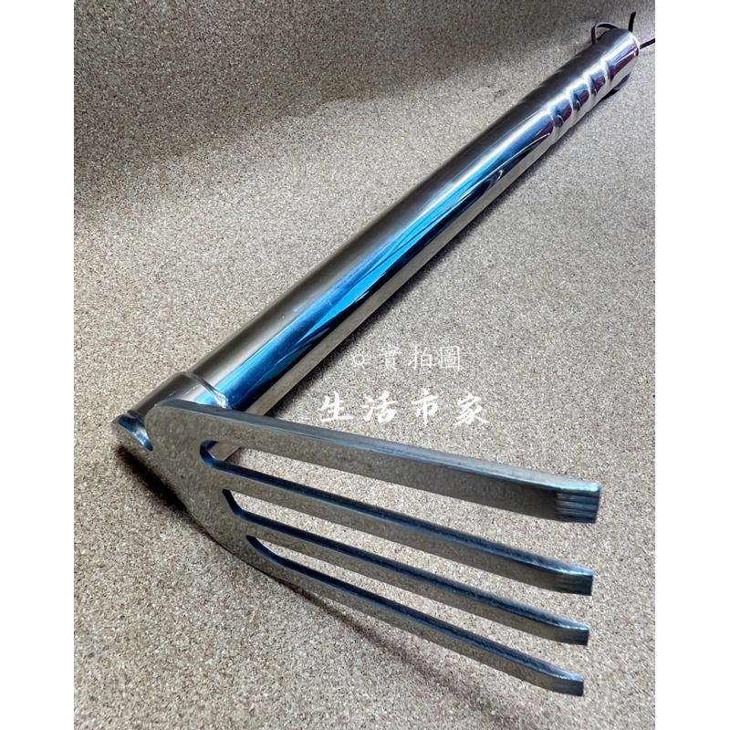 39cm 白鐵小鋤頭 白鐵四齒鋤頭 鋤頭+尖尾頭 農業工具 耙子 鋤頭 園藝工具 雙頭耙 白鐵鏟子 鋤耙鏟 園藝植作-細節圖3