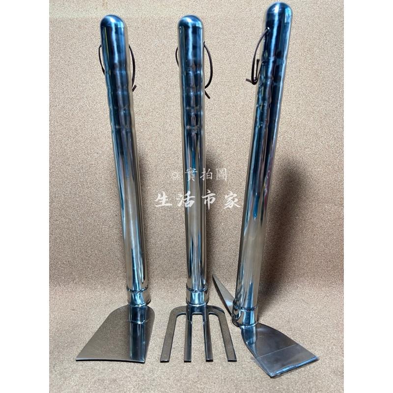 39cm 白鐵小鋤頭 白鐵四齒鋤頭 鋤頭+尖尾頭 農業工具 耙子 鋤頭 園藝工具 雙頭耙 白鐵鏟子 鋤耙鏟 園藝植作-細節圖8