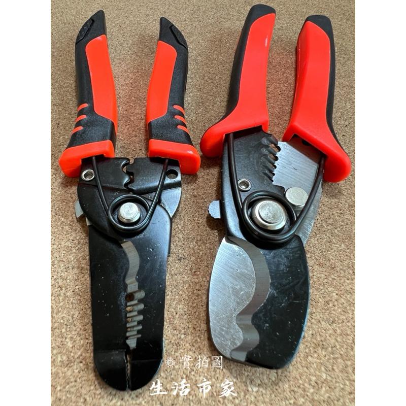 現貨 7吋 削皮剝線鉗 / 多功能電纜剝線鉗 剝線鉗 剪線鉗 撥線鉗 工具鉗 剝線 剪線 電纜剪 電線剪 電工專用 鉗子-細節圖6