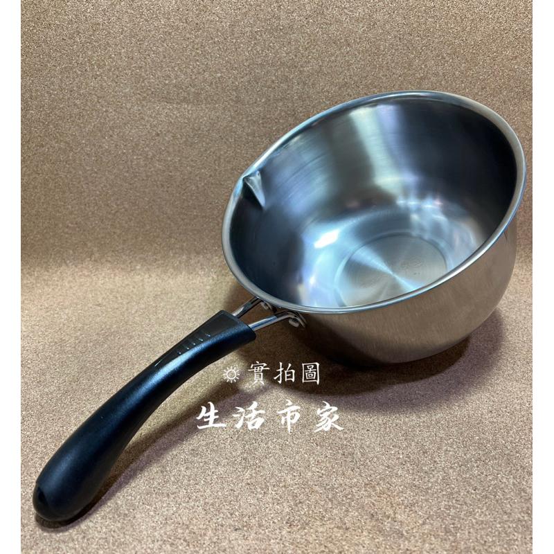 台灣製 304不鏽鋼 18cm 金宏 深型 雪平鍋 油炸鍋 不鏽鋼鍋 煮湯鍋 小火鍋 單把鍋 奶鍋 野餐鍋 泡麵鍋-細節圖7