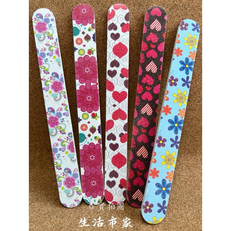現貨 2入 花漾海綿指甲搓片 拋指甲 修飾指甲 修磨指甲 指甲挫 美甲銼 隨身銼刀 美甲挫刀 挫指甲 磨指甲 雙面銼刀-細節圖3